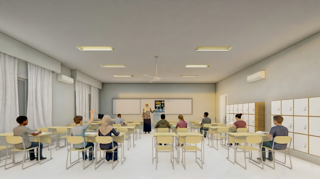 197 Ruang Kelas Modern